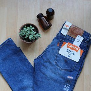 Levi Strauss 505c Cropped
